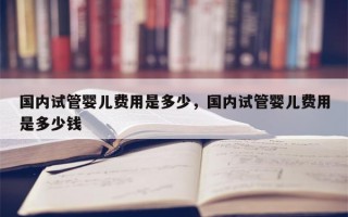 国内试管婴儿费用是多少，国内试管婴儿费用是多少钱