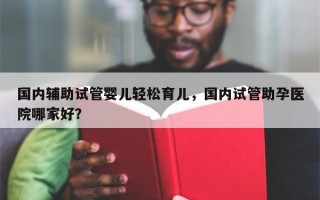 国内辅助试管婴儿轻松育儿，国内试管助孕医院哪家好？